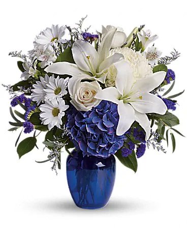 Beautiful in Blue Bouquet