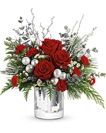 Teleflora's Wintry Wishes Bouquet