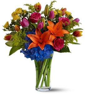 Burst of Color in Chicago Ridge�IL, James Saunoris & Sons