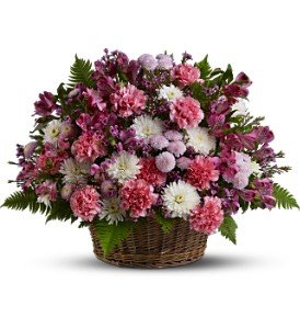 Garden Basket Blooms in Chicago Ridge�IL, James Saunoris & Sons