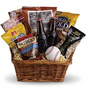 Take Me Out to the Ballgame Basket in Chicago Ridge IL, James Saunoris & Sons