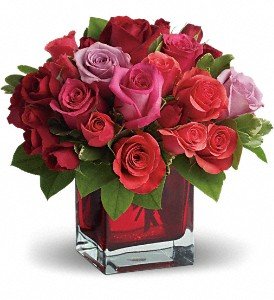Madly in Love Bouquet with Red Roses by Teleflora in Chicago Ridge IL, James Saunoris & Sons