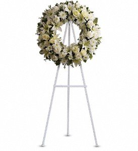Serenity Wreath in Chicago Ridge IL, James Saunoris & Sons