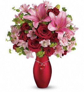Teleflora's Charm Her Bouquet in Chicago Ridge IL, James Saunoris & Sons