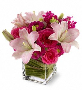 Teleflora's Posh Pinks in Chicago Ridge IL, James Saunoris & Sons
