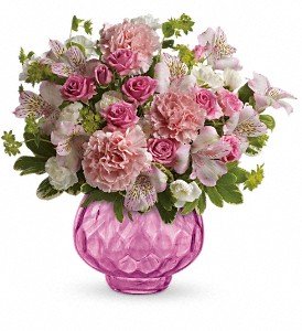 Teleflora's Simply Pink Bouquet in Chicago Ridge IL, James Saunoris & Sons