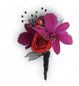 Celebrity Style Boutonniere in Chicago Ridge IL, James Saunoris & Sons