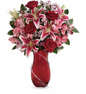 Teleflora's Wrapped With Passion Bouquet in Chicago Ridge IL, James Saunoris & Sons
