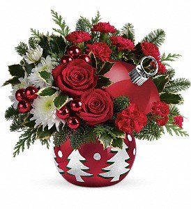 Teleflora's 'Tis The Season Bouquet in Chicago Ridge IL, James Saunoris & Sons