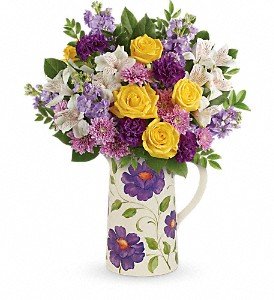 Teleflora's Garden Blossom Bouquet in Chicago Ridge IL, James Saunoris & Sons