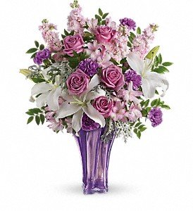 Teleflora's Lavished In Lilies Bouquet in Chicago Ridge IL, James Saunoris & Sons