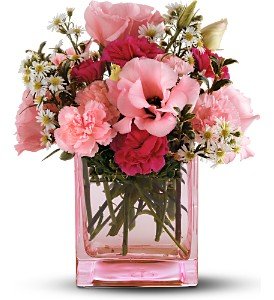 Teleflora's Pink Dawn Bouquet in Chicago Ridge�IL, James Saunoris & Sons