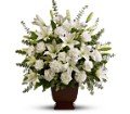Teleflora's Sincere Serenity in Chicago Ridge IL James Saunoris & Sons