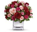 Teleflora's Love Medley Bouquet with Red Roses in Chicago Ridge IL James Saunoris & Sons