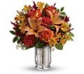 Teleflora's Fall Blush Bouquet in Chicago Ridge IL James Saunoris & Sons