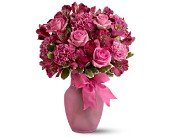 Pink Blush Bouquet in Chicago Ridge�IL, James Saunoris & Sons