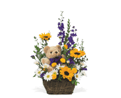 Basket & Bear Arrangement, picture