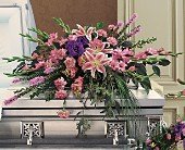 Triumphant Casket Spray in Chicago Ridge IL, James Saunoris & Sons