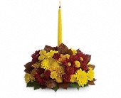 Harvest Happiness Centerpiece in Chicago Ridge IL James Saunoris & Sons