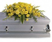 Graceful Grandeur Casket Spray in Chicago Ridge IL James Saunoris & Sons