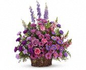 Gracious Lavender Basket in Chicago Ridge, Illinois, James Saunoris & Sons