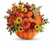 Teleflora's Warm Fall Wishes Bouquet in Chicago Ridge IL James Saunoris & Sons