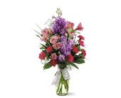 Teleflora's Fragrance Vase in Chicago Ridge IL, James Saunoris & Sons