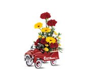 Teleflora's Fire Engine Bouquet in Chicago Ridge�IL, James Saunoris & Sons