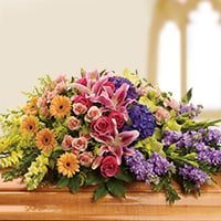 Sympathy flowers for service CASKET SPRAYS