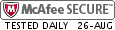 HACKER SAFE certified sites prevent over 99.9% of hacker crime.
